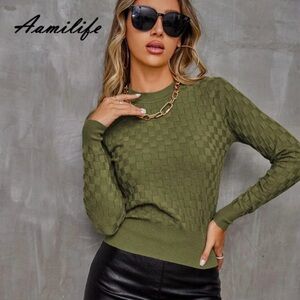 Women’s Olive Green Sweater